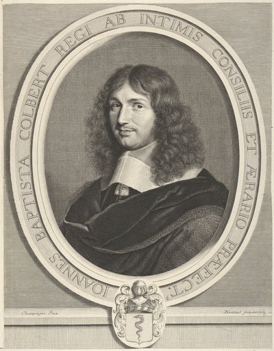 Jean-Baptiste Colbert, 1662. alkotó: Robert Nanteuil