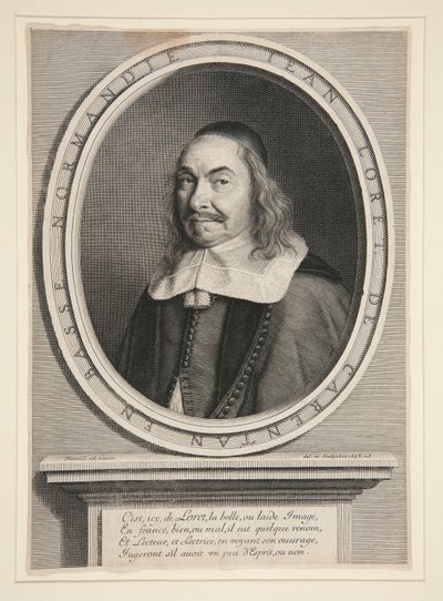 Jean Loret (1595-1665) francia író alkotó: Robert Nanteuil