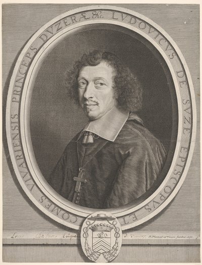 Louis-Francois de La Baume de Suze, 1656. alkotó: Robert Nanteuil