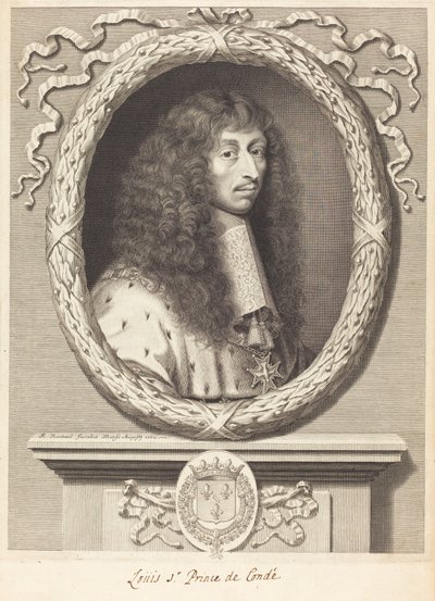 II. Lajos, Condé hercege alkotó: Robert Nanteuil