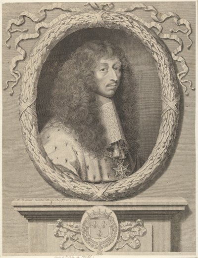 II. Lajos de Bourbon, Condé hercege alkotó: Robert Nanteuil