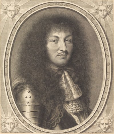 Lajos XIV alkotó: Robert Nanteuil