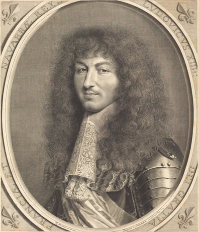 Lajos XIV alkotó: Robert Nanteuil