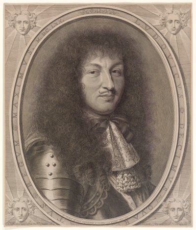 Lajos XIV alkotó: Robert Nanteuil