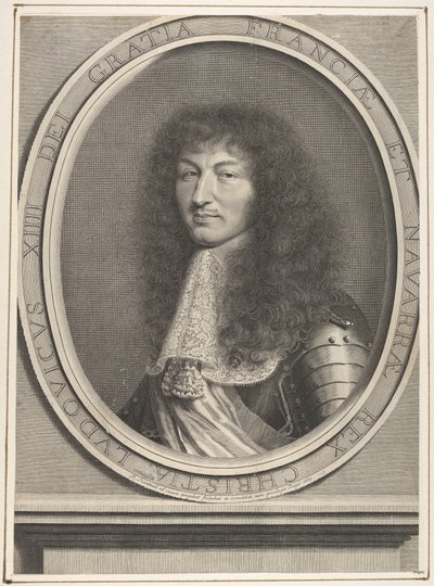 XIV. Lajos, 1667. alkotó: Robert Nanteuil