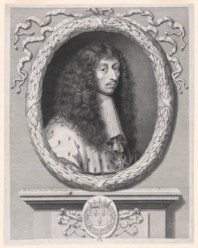 Louis de Bourbon, e néven II., Condé hercege, akit Monsieur le Prince-nek neveztek (1621-1686) alkotó: Robert Nanteuil