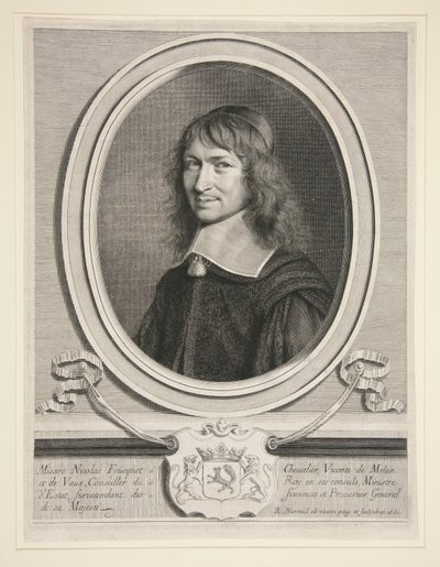 Nicholas Fouquet (Foucquet), Melun és Vaux vicountja alkotó: Robert Nanteuil