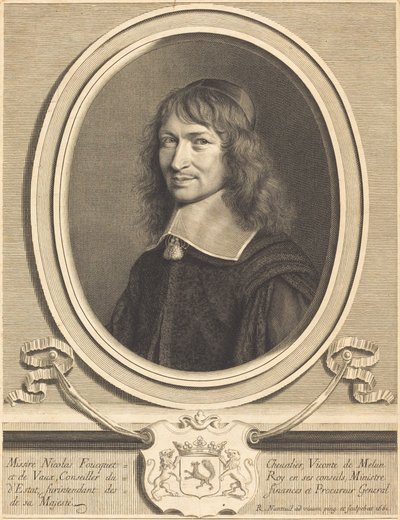 Nicolas Fouquet alkotó: Robert Nanteuil