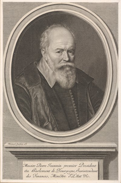 Pierre Jeannin, kb. 1656. alkotó: Robert Nanteuil
