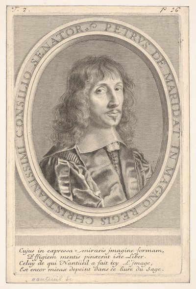 Pierre da Maridat, kb. 1653. alkotó: Robert Nanteuil
