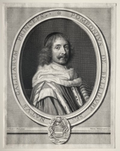 Bellievre-i Pomponne II alkotó: Robert Nanteuil