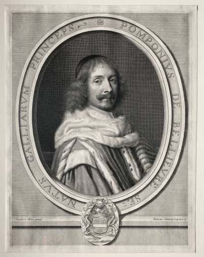 Bellievre-i Pomponne II alkotó: Robert Nanteuil
