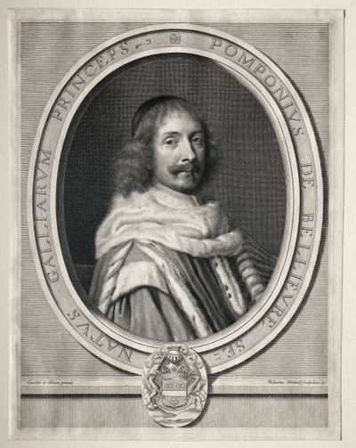 Pompone II de Bellière. alkotó: Robert Nanteuil