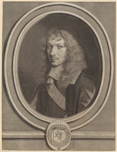 Basile Fouquet portréja alkotó: Robert Nanteuil