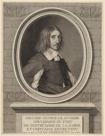 George de Scudéry portréja alkotó: Robert Nanteuil