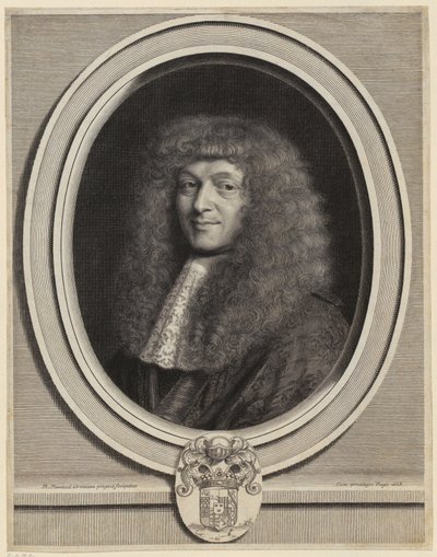 Honoré Courtin portréja alkotó: Robert Nanteuil