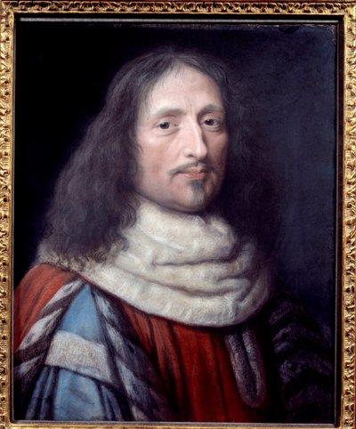 Guillaume de Lamoignon (1617-1677) portréja, a párizsi parlament első elnöke Robert Nanteuil (1623-1678) festménye 17. századi Párizs, Musee Carnavalet alkotó: Robert Nanteuil