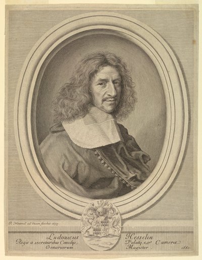 Louis Hesselin portréja alkotó: Robert Nanteuil