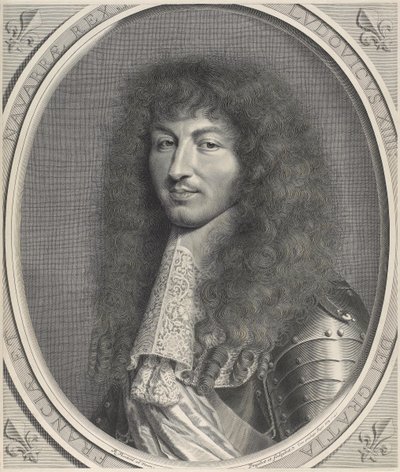 Lajos arcképe alkotó: Robert Nanteuil