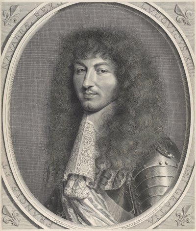 XIV. Lajos portréja alkotó: Robert Nanteuil