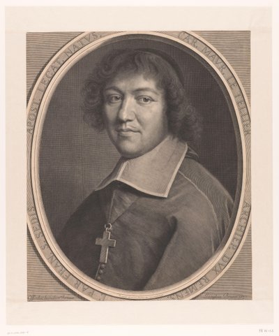 Charles-Maurice Le Tellier portréja Mert. Maur. Le Tellier (...) (cím a tárgyon) alkotó: Robert Nanteuil