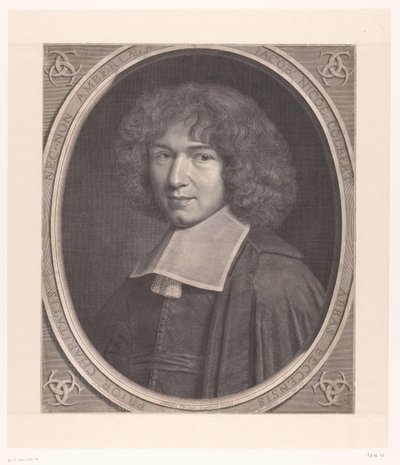 Jacques-Nicolas Colbert portréja Jacob Nicol Colbert (...) (cím a tárgyon) alkotó: Robert Nanteuil