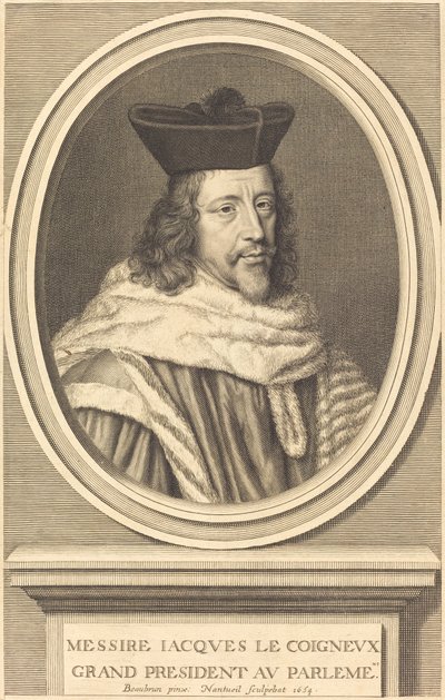 Jacques Le Coigneux alkotó: Robert Nanteuil after Henri Beaubrun