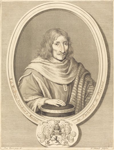Jean de Mesgrigny alkotó: Robert Nanteuil after Jean Daret