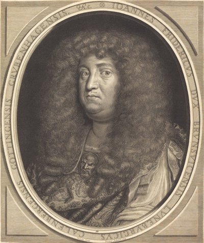 Jean-Frederic, Brunswick-Lunebourg hercege (Hannover) alkotó: Robert Nanteuil after Jean Michelin