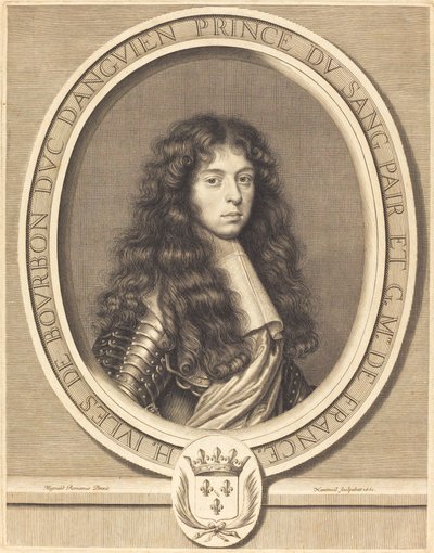 Jules, Enghien hercege alkotó: Robert Nanteuil after Pierre Mignard I