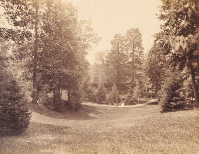Clarence Howard Clark Estate, a "Views at Chestnutwold" portfólióból. alkotó: Robert Newell