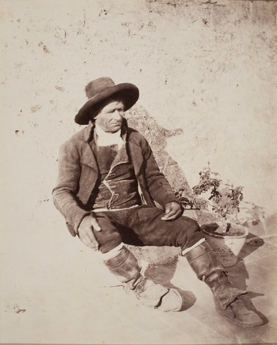 Öreg ember – andalúz gazda alkotó: Robert Peters Napper