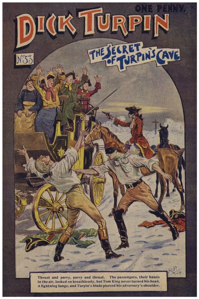 Dick Turpin (színes litó) alkotó: Robert Prowse Jnr