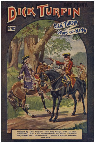 Dick Turpin (színes litó) alkotó: Robert Prowse Jnr