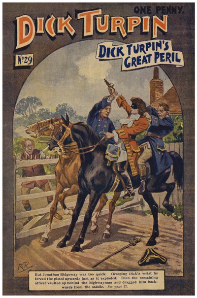 Dick Turpin (színes litó) alkotó: Robert Prowse Jnr