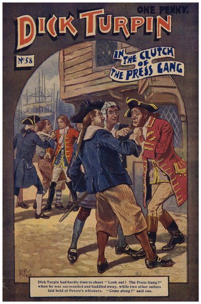Dick Turpin (színes litó) alkotó: Robert Prowse Jnr
