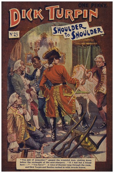 Dick Turpin (színes litó) alkotó: Robert Prowse Jnr
