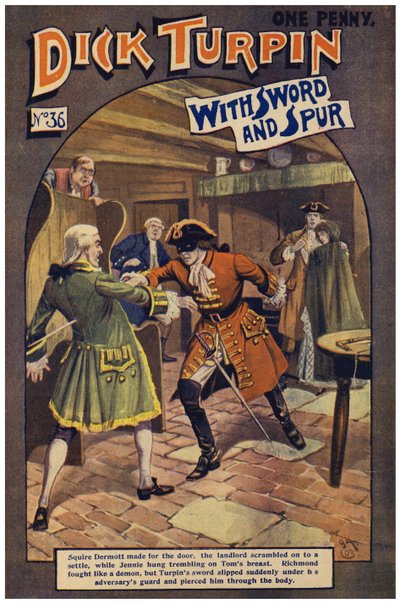 Dick Turpin (színes litó) alkotó: Robert Prowse Jnr