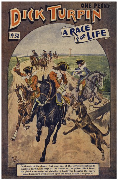 Dick Turpin (színes litó) alkotó: Robert Prowse Jnr