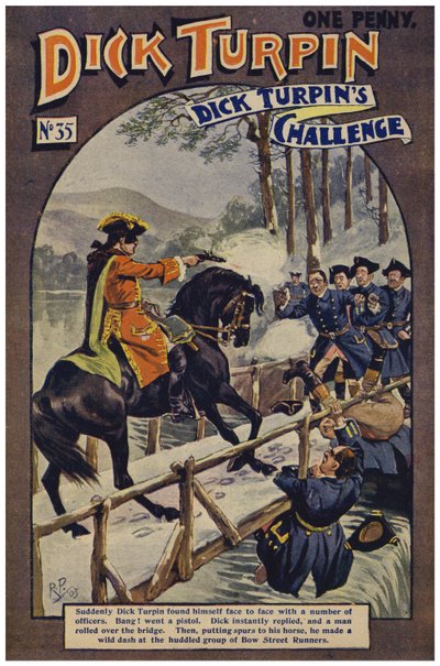 Dick Turpin (színes litó) alkotó: Robert Prowse Jnr
