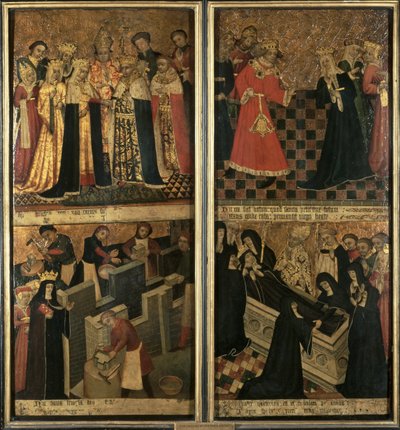 St. Etheldreda, Ely apátnője, 1455 körül (olaj, panel)St. Etheldreda, Ely apátnője, 1455 körül (olaj, panel) alkotó: Robert Pygot