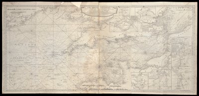 A La Manche-csatorna az Atlanti-óceán és Írország partjainak egy részével együtt alkotó: Robert Sayer