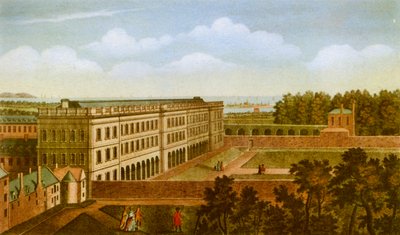 „The Library of Trinity College, Dublin”, 1760, 1943. alkotó: Robert Sayer