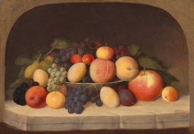 Gyümölcs csendélet alkotó: Robert Seldon Duncanson
