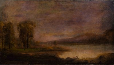 Táj tóval, 1864. alkotó: Robert Seldon Duncanson