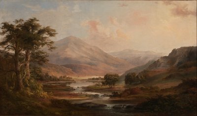 Skót táj, 1871. alkotó: Robert Seldon Duncanson