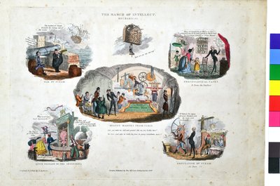 Az értelem menetelése. Mechanikus alkotó: Robert Seymour