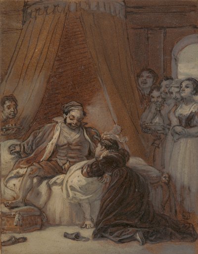 Christopher Sly és az oldal, mint a felesége alkotó: Robert Smirke