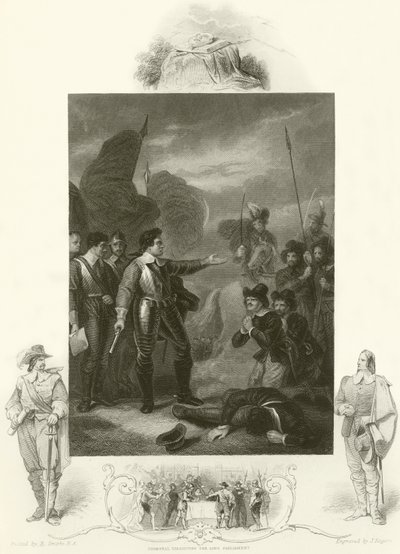 Cromwell elnyomja a lázadást a hadseregben alkotó: Robert Smirke