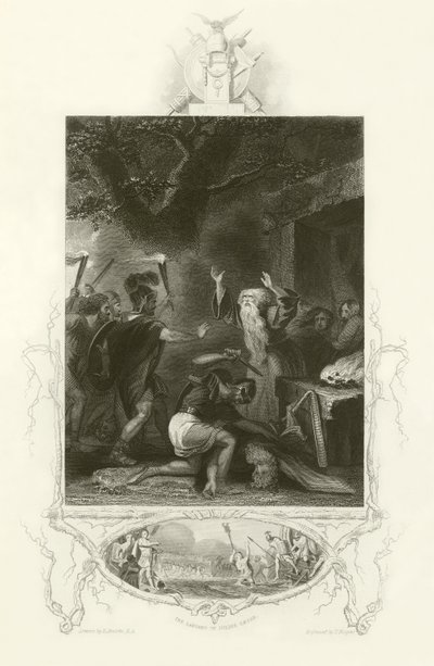 A druidák lemészárlása alkotó: Robert Smirke